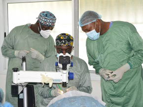 Opération ‘Zéro Cataracte’ : début des opérations dans le Grand Lomé