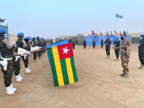 Les casques bleus togolais de nouveau honorés au Mali