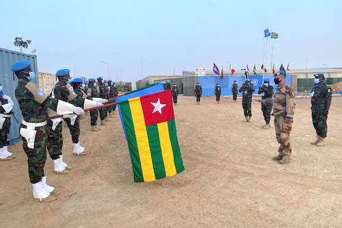 Les casques bleus togolais de nouveau honorés au Mali