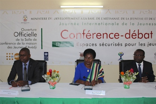 Journée Internationale de la Jeunesse : Victoire Tomégah-Dogbé échange avec près de 500 jeunes à Lomé