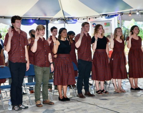 Togo-USA : de nouveaux volontaires du Peace Corps officialisés