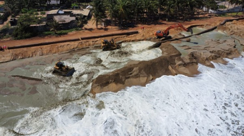 Protection côtière : l&#039;AFD va appuyer le Togo sur le tronçon Gbodjome-Agbodrafo
