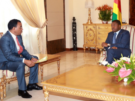 Bank Of Africa fait le point de ses réalisations au Togo au Chef de l’Etat