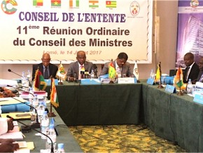 Réunion à Lomé des Ministres du Conseil de l’Entente, sous la présidence de Robert Dussey