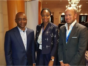 Cina Lawson en mode prospection à Singapour, au Gateway Partners Investor Forum