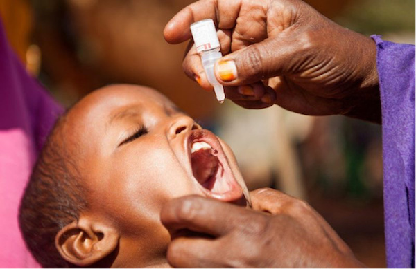 Vaccinations anti-polio dans le Grand Lomé et la Maritime