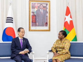 Visite officielle du Premier ministre sud-coréen au Togo