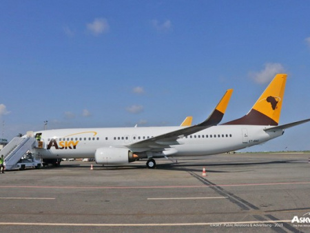 Aéroport de Lomé : Asky accueille un nouvel appareil