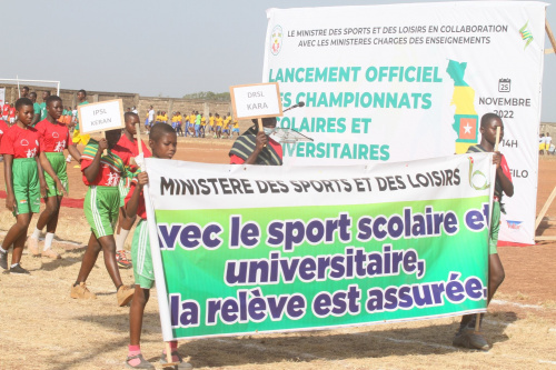 Coup d’envoi des championnats scolaires et universitaires