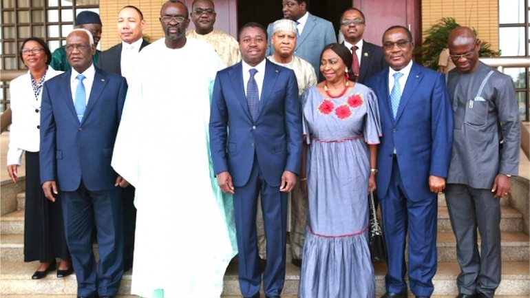 Faure Gnassingbé reçoit une délégation de Parlementaires de la Cedeao et plaide pour une « Cedeao des Peuples »