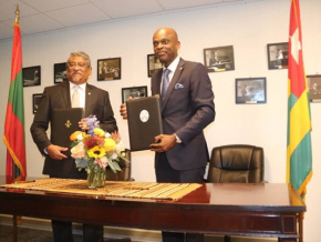 Le Togo et les Maldives signent un accord d’exemption totale de visa