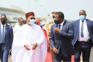 Le Président du Niger en visite d’amitié au Togo