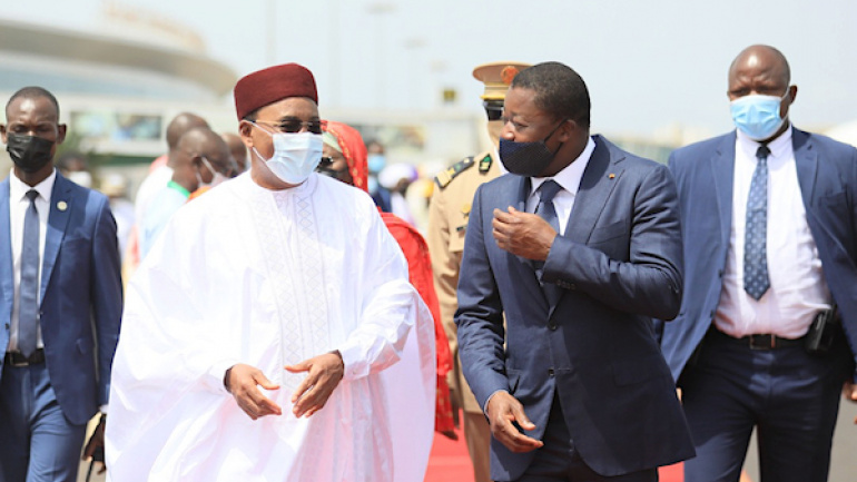 Le Président du Niger en visite d’amitié au Togo