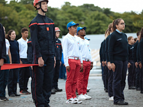 Le volontariat togolais représenté à la Fête nationale de la France