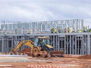 Hôpitaux Mère-Enfant : le chantier de Togblékopé en bonne voie
