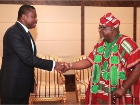 Présentation de lettres de créances et échanges avec les Ambassadeurs et Chefs de mission africains