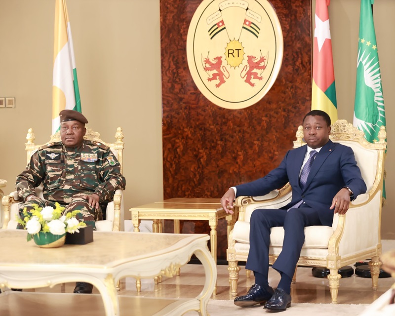 Fin de la visite du Général Abdourahamane Tiani au Togo