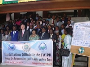 La section togolaise de l’Association Internationale des Parlementaires pour la Paix est installée