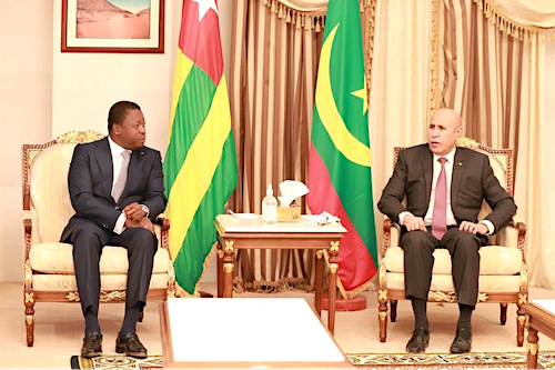 Le Togo et la Mauritanie vont renforcer leur coopération