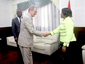 La présidente de l’Assemblée nationale a reçu l’ambassadeur d’Allemagne au Togo