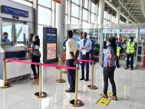 Covid-19 : situation sous contrôle à l’aéroport