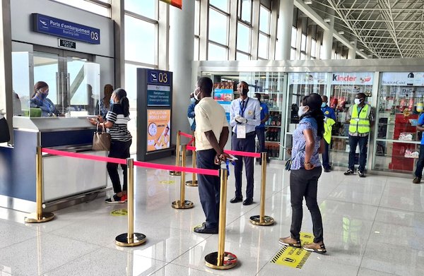 Covid-19 : situation sous contrôle à l’aéroport