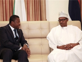 Le Chef de l’Etat Faure Gnassingbé a effectué ce jour une visite de travail et d’amitié au Nigeria