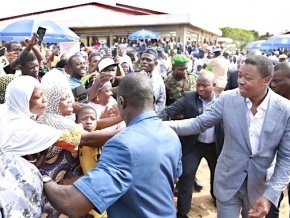 Faure Gnassingbé aux contacts des réalisations socio-économiques à Bafilo