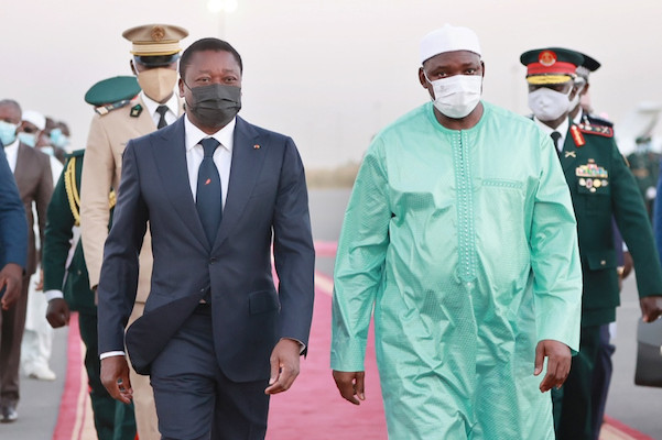 Le Chef de l’Etat en visite officielle en Gambie