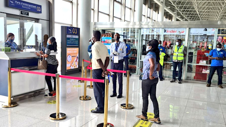 Covid-19 : l’Aéroport de Lomé obtient sa certification sanitaire