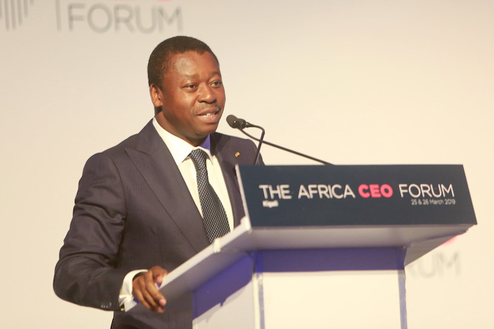 Le Chef de l’Etat ouvre la session consacrée au Togo à l’Africa CEO Forum 2019