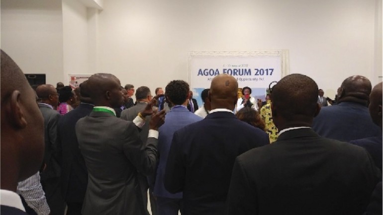 Jour 1 Forum AGOA : la société civile et le secteur privé donnent le ton ce mardi