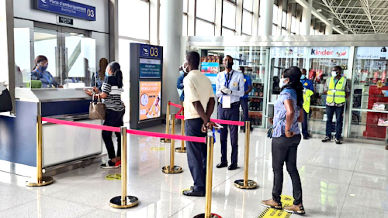 Aéroport de Lomé/plateforme de voyage : le Gouvernement rassure et recommande