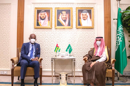 Échanges diplomatiques entre le Togo et l’Arabie Saoudite