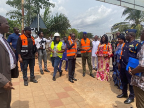 Le poste de contr&ocirc;le de No&eacute;p&eacute;-Akanu dot&eacute; de nouvelles infrastructures