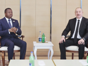 Diplomatie : échanges à Bakou entre le chef de l’Etat et son homologue Ilham Aliyev