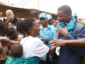 Dans le Zio, Faure Gnassingbé annonce d’importants engagements en faveur de la femme togolaise