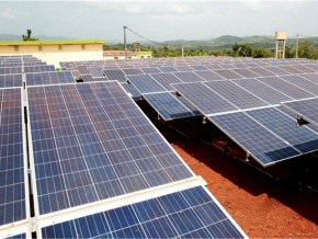Le Chef de l’Etat a inauguré à Assoukoko une mini-centrale solaire qui alimentera 500 foyers