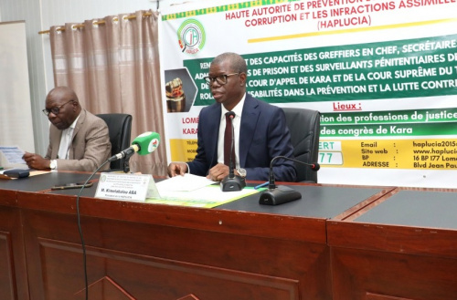 Corruption : la HAPLUCIA forme les acteurs judiciaires