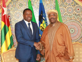 A Libreville, Faure Gnassingbé et Ali Bongo échangent sur le développement économique et la déclaration ‘Cedeao-Ceeac’ de Lomé
