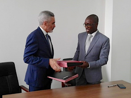 Le Togo et l&rsquo;Office Ch&eacute;rifien du Phosphate signent la seconde phase du projet de la carte de fertilit&eacute; des sols