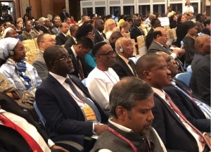 Le ministre Antoine Lekpa Gbegbeni prend part à la Convention Internationale Mahatma Gandhi sur l&#039;assainissement en Inde