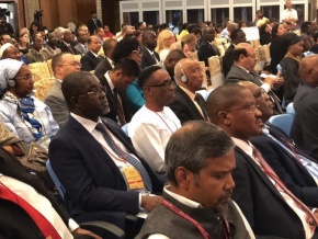 Le ministre Antoine Lekpa Gbegbeni prend part à la Convention Internationale Mahatma Gandhi sur l&#039;assainissement en Inde