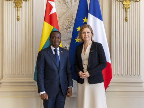 Diplomatie parlementaire : échanges à Paris entre les Présidents des Assemblées nationales du Togo et de la France