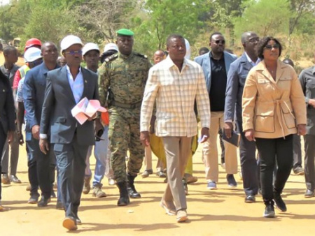 Construction de 21 ponts modulaires : le Pr&eacute;sident du Conseil &eacute;value les travaux sur la K&eacute;ran