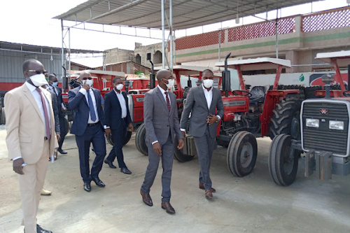 Des tracteurs au profit des acteurs agricoles