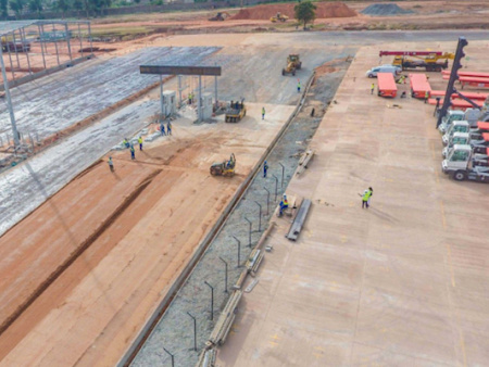 Le port sec se met en place &agrave; la PIA