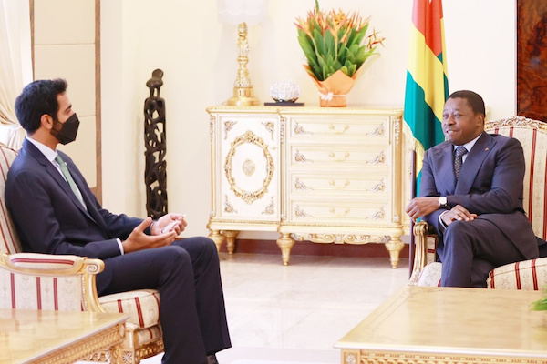 Le vice-ministre émirati des affaires étrangères en visite officielle au Togo