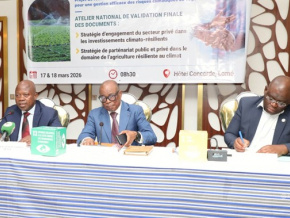 Agriculture : vers un renforcement des investissements climato-r&eacute;silients