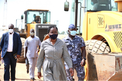 Route Lomé-Vogan-Anfoin : le Premier ministre constate l’évolution des travaux